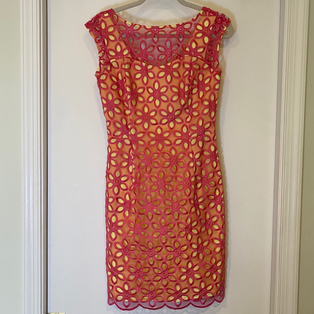 Lilly Pulitzer Selna Daisy Eyelet lace Dress